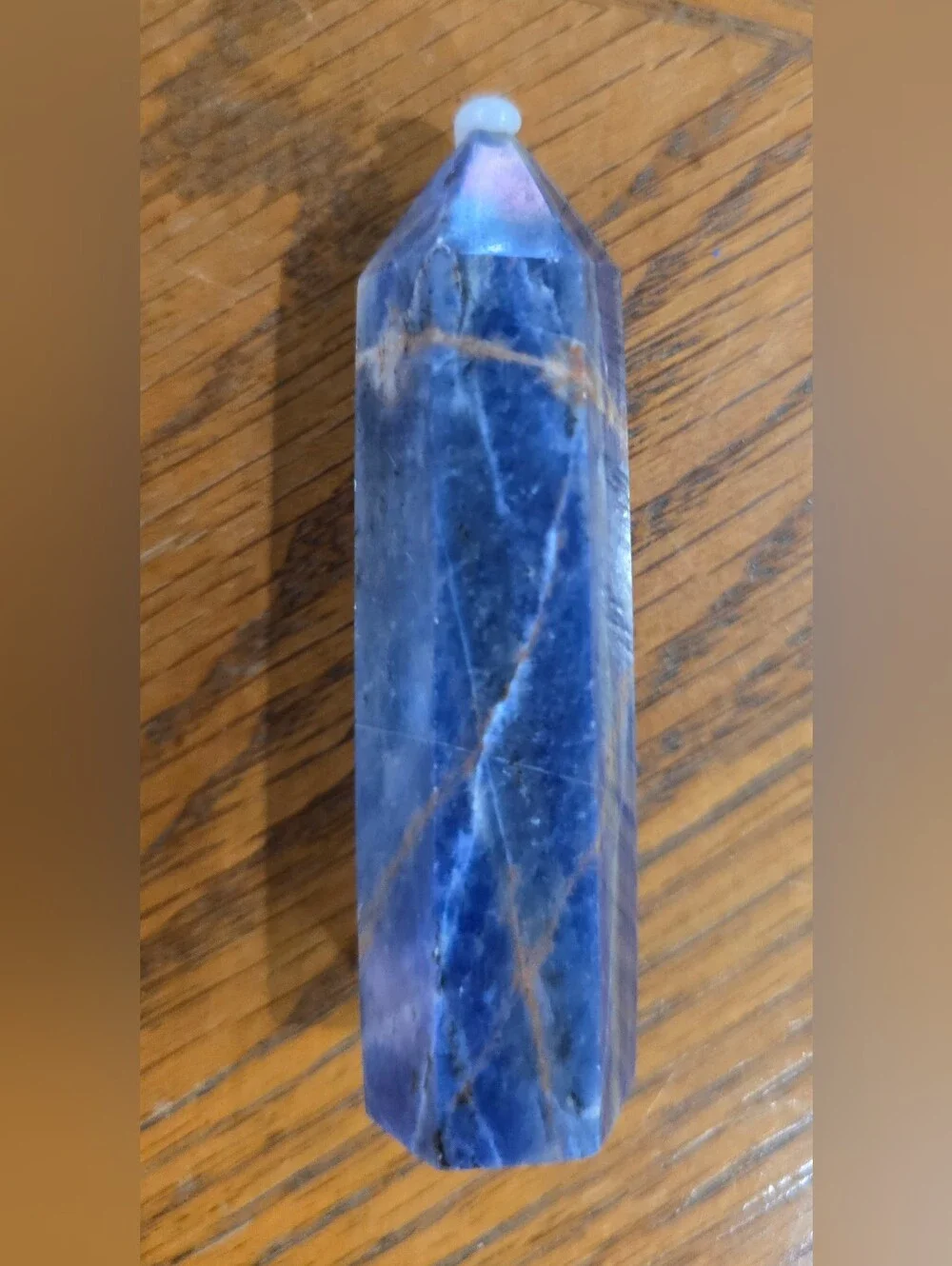 Clear and Blue Crystal Point Accent Set by